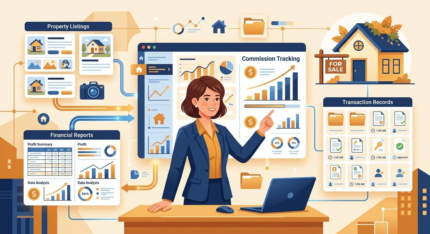 Accounting software for real estate professionals