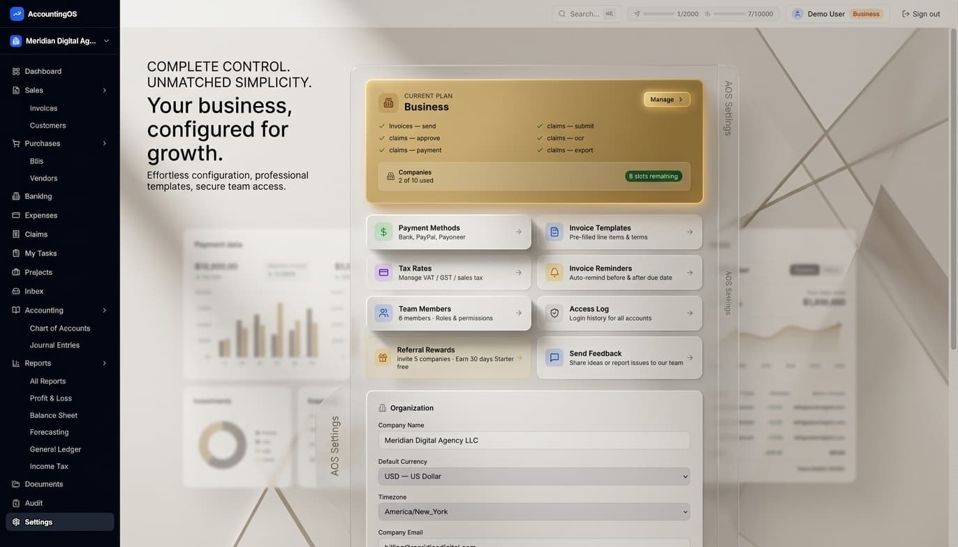 Note.now financial forecasting