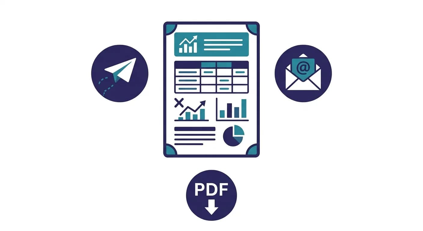 Financial reporting workflow