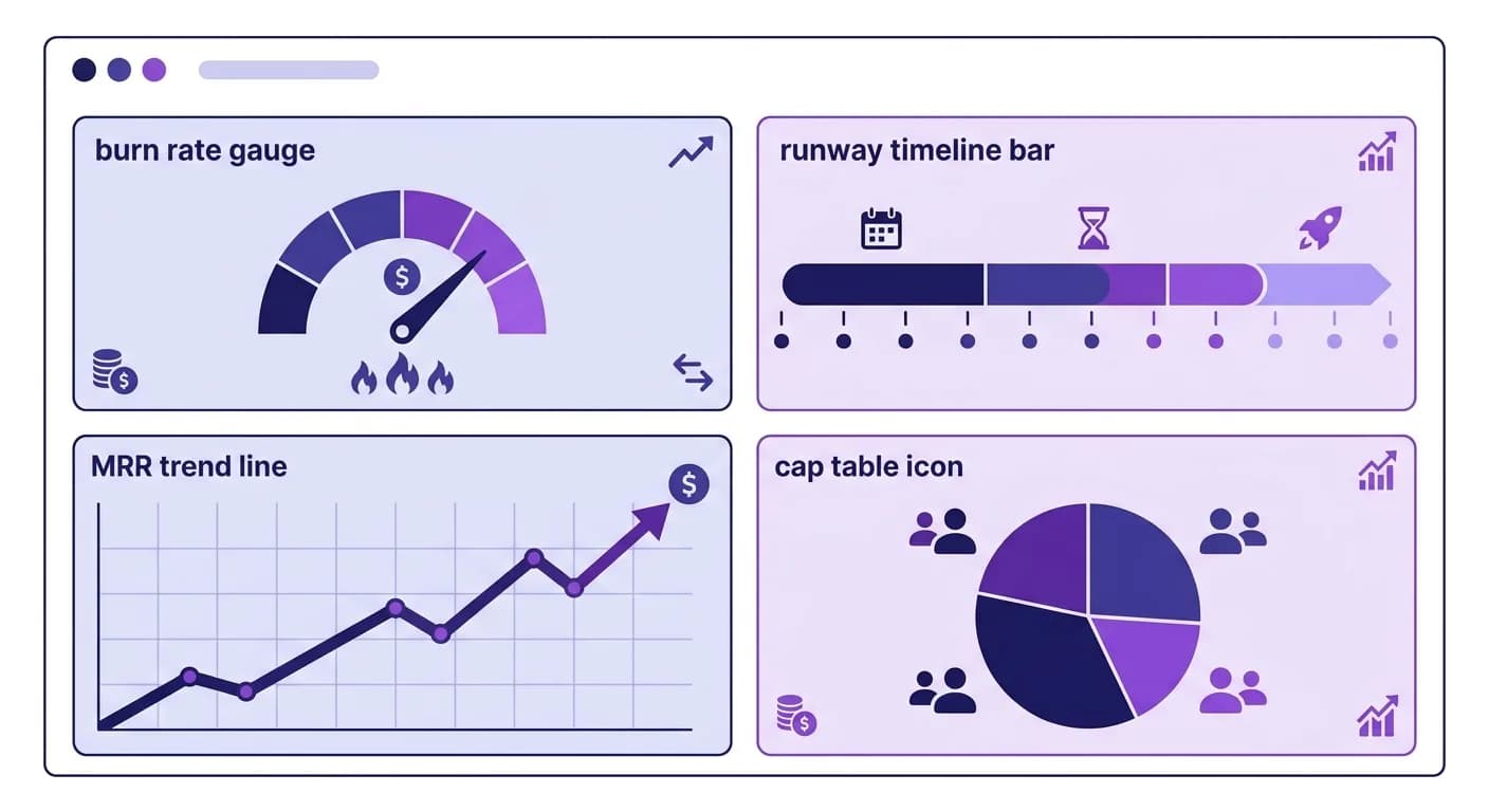 Startup accounting features