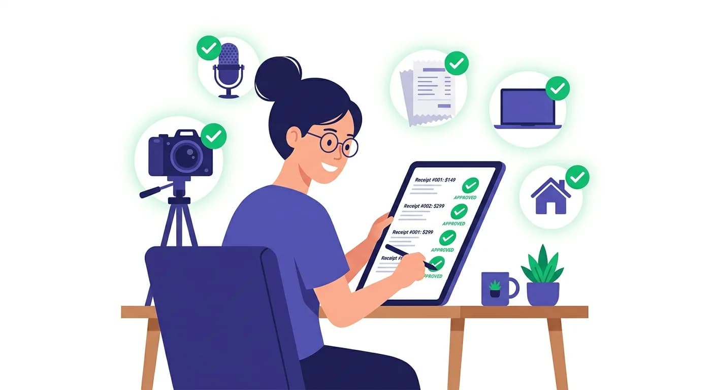 Content creator tax deductions